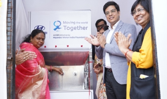 AquaKraft and Hyundai Motor India Foundation install clean drinking water systems in Madhya Pradesh schools